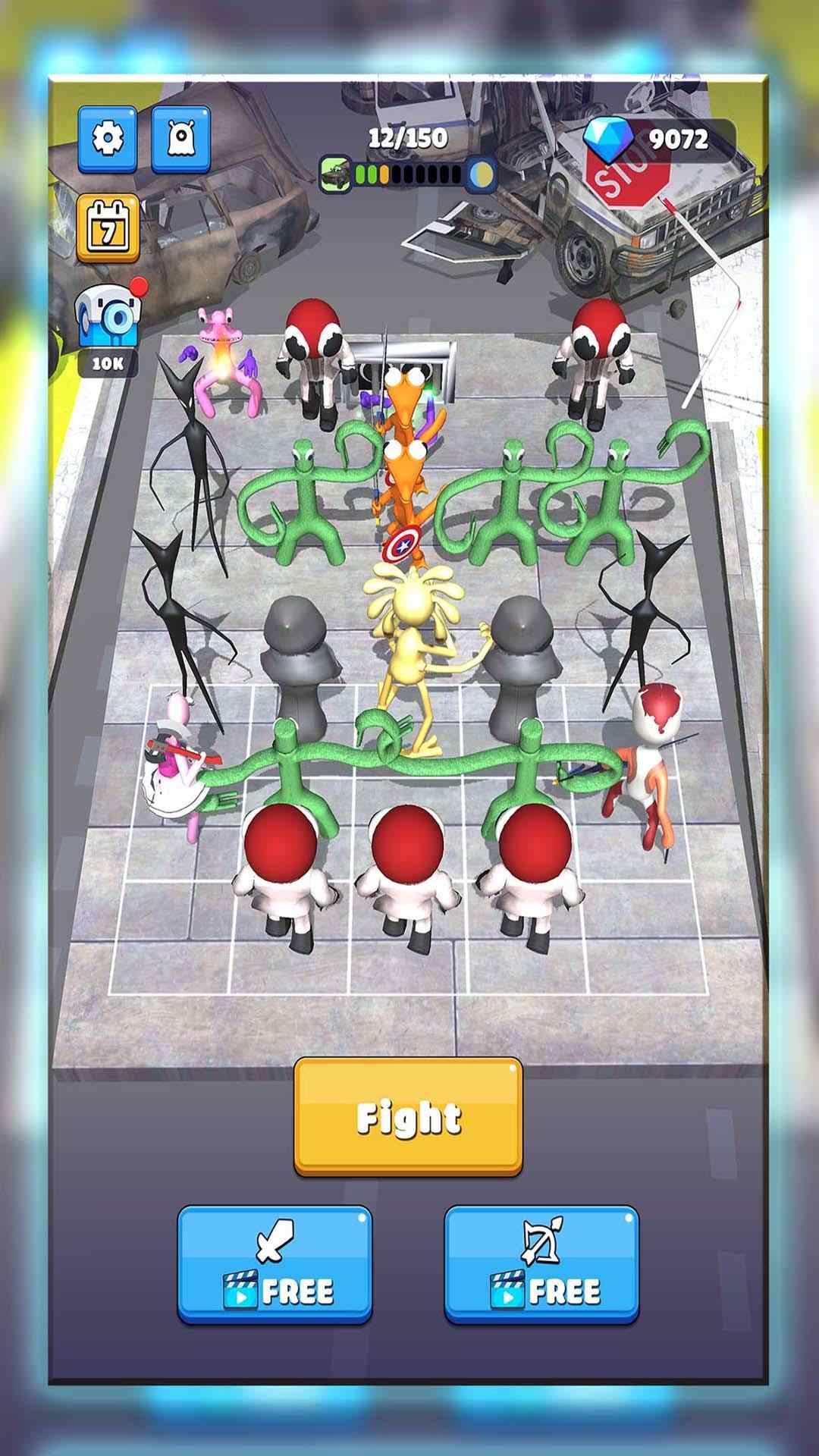 彩虹朋友合并怪物