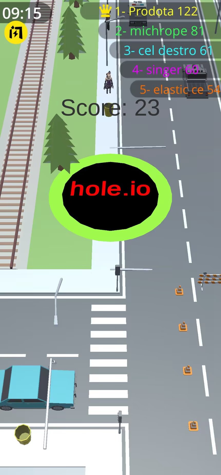 黑洞吞噬城市大作战