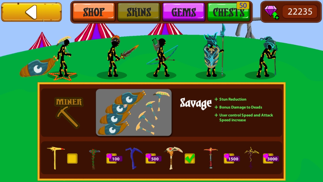 火柴人战争大量钻石版