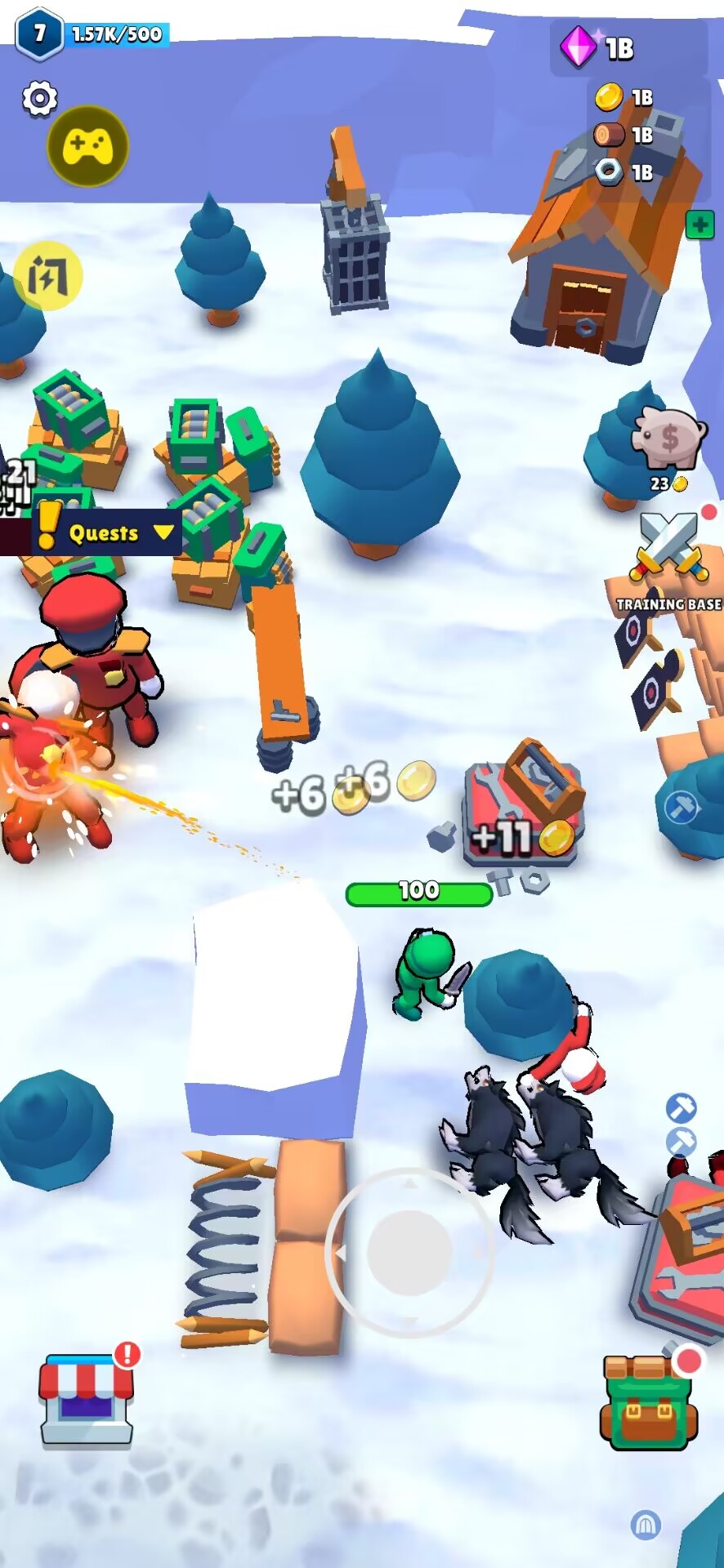 火柴人冬季大战(辅助菜单)