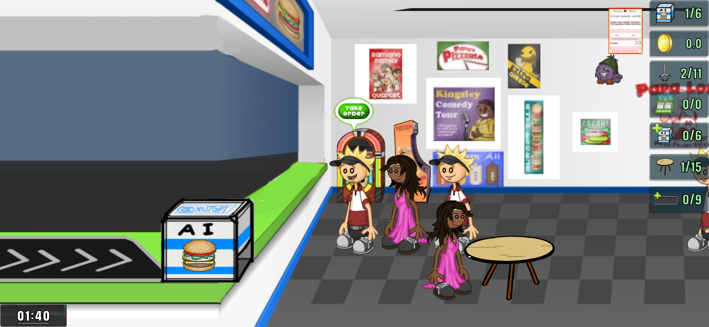 AI老爹汉堡店 (m木糖m)