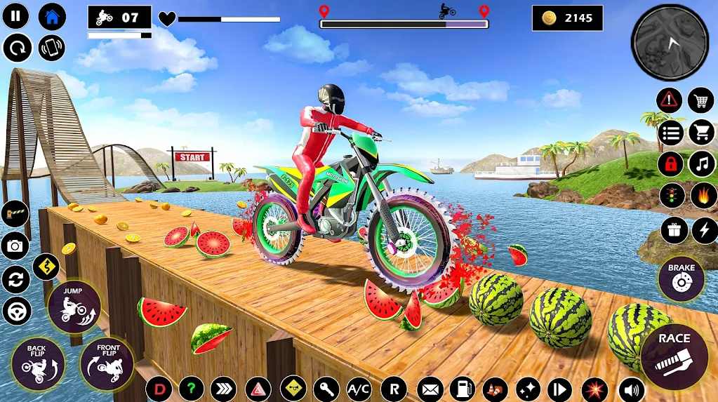 3D自行车特技 3D自行车特技