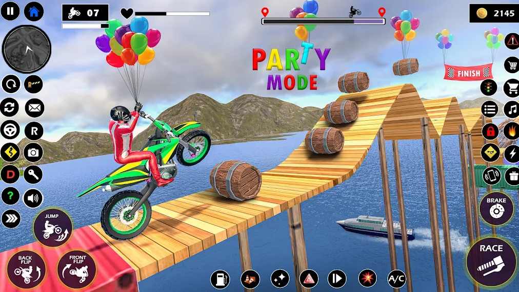 3D自行车特技 3D自行车特技