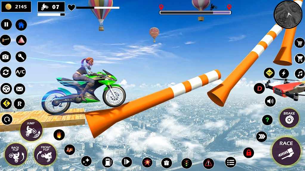 3D自行车特技 3D自行车特技