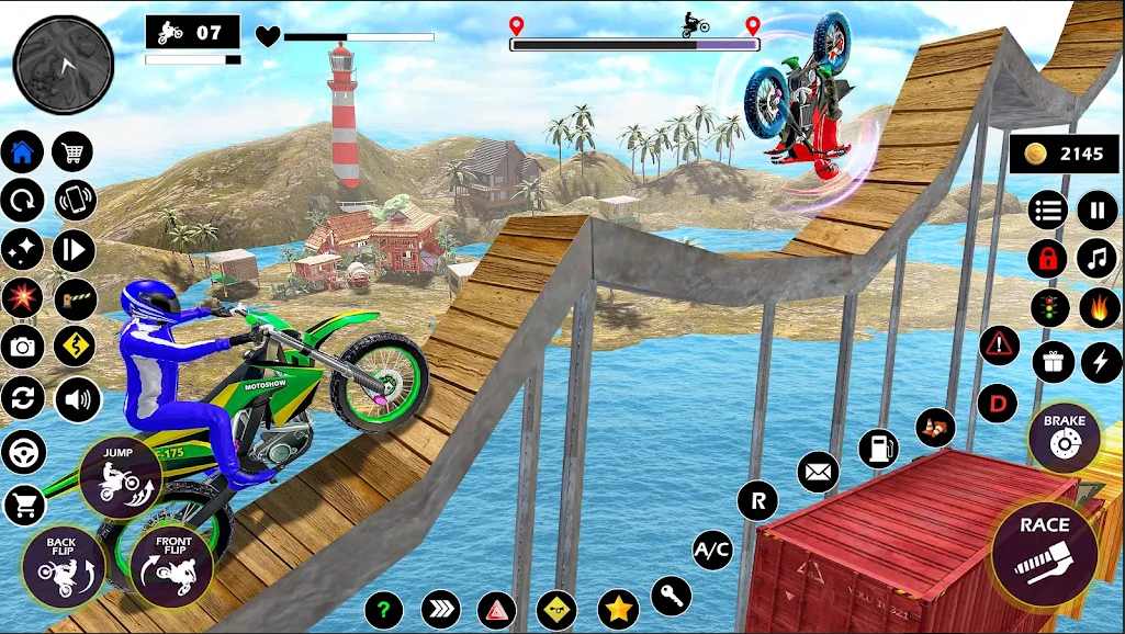 3D自行车特技 3D自行车特技