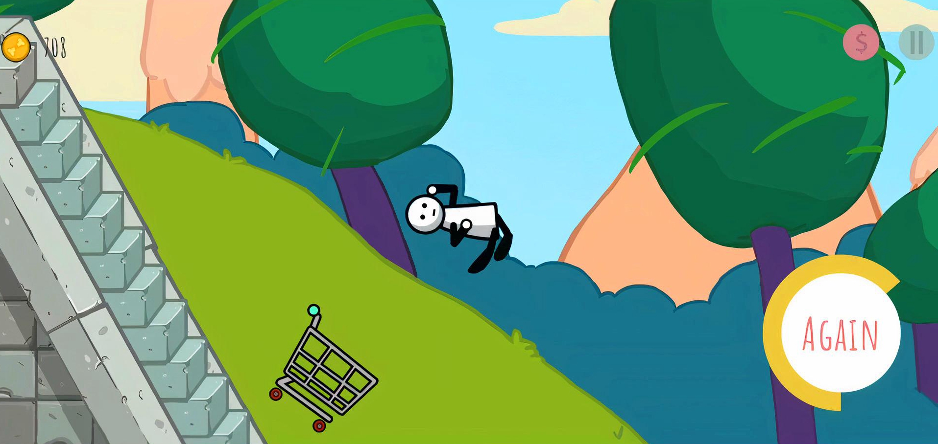 火柴人车祸模拟