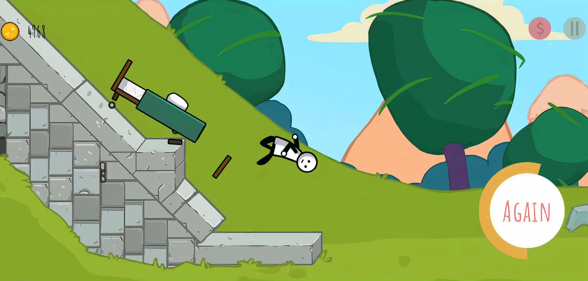 火柴人车祸模拟