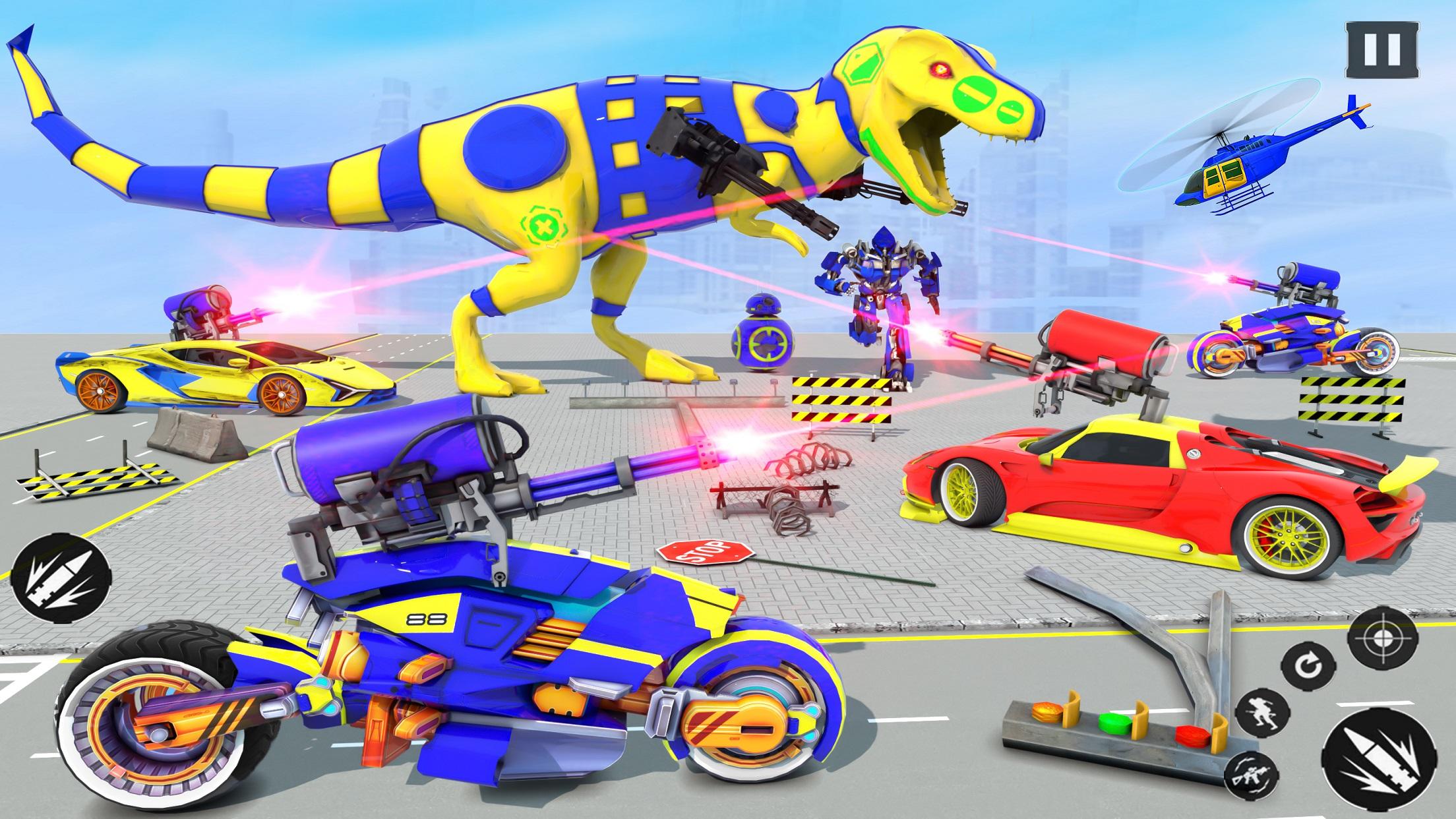 恐龙机器人汽车改造