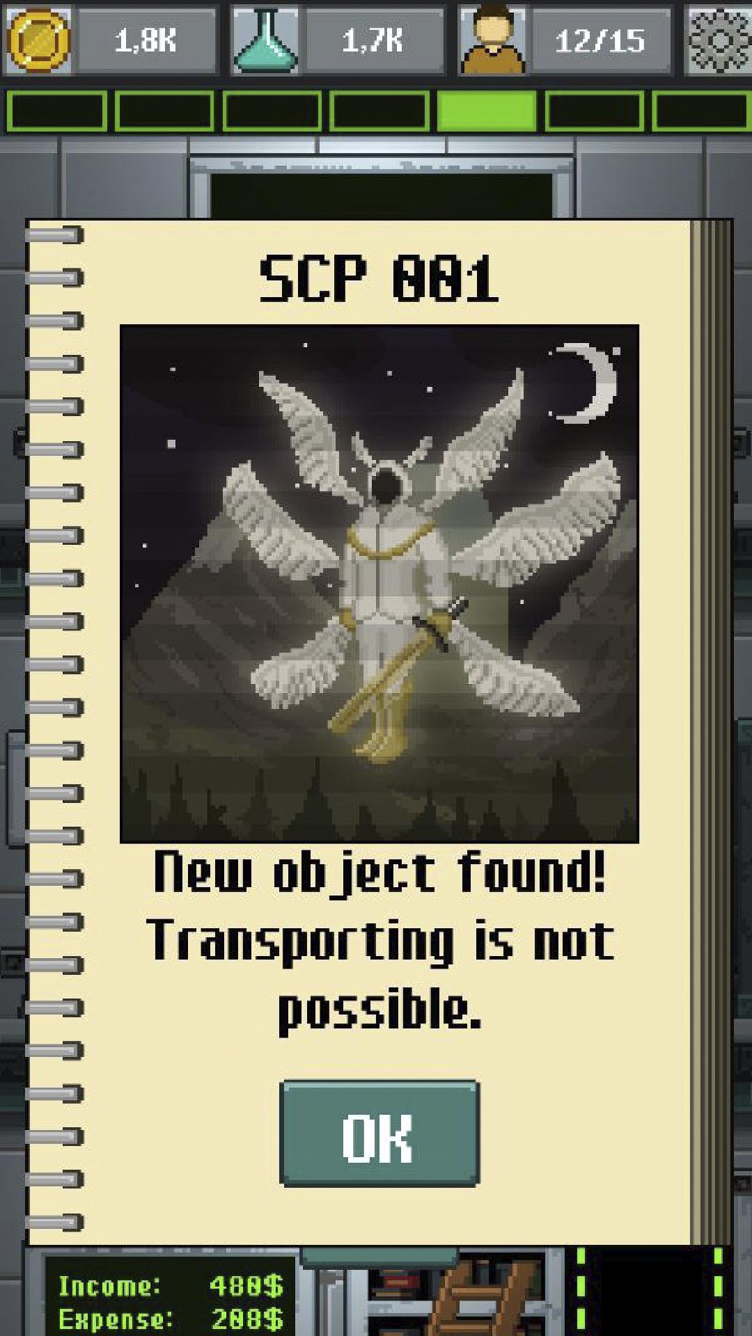 SCP基金会空闲模拟