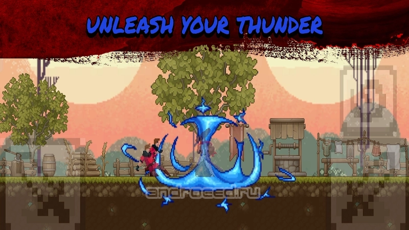 Thunder Samurai Defend Village