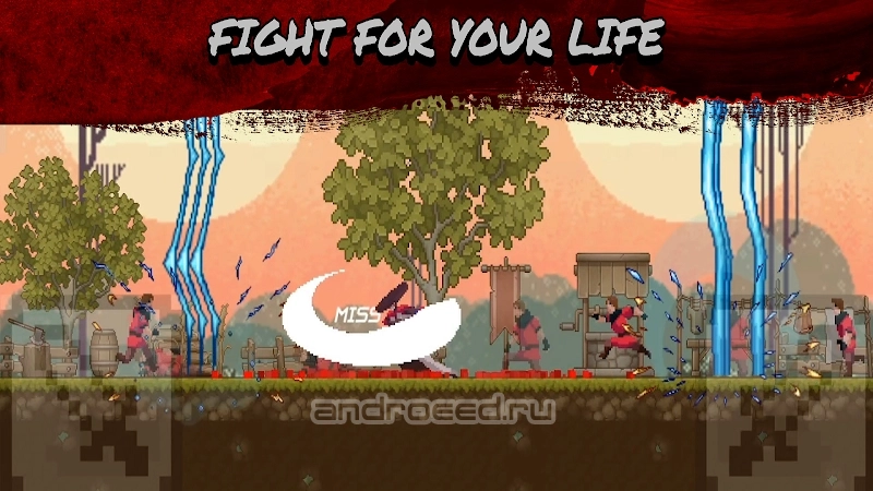 Thunder Samurai Defend Village