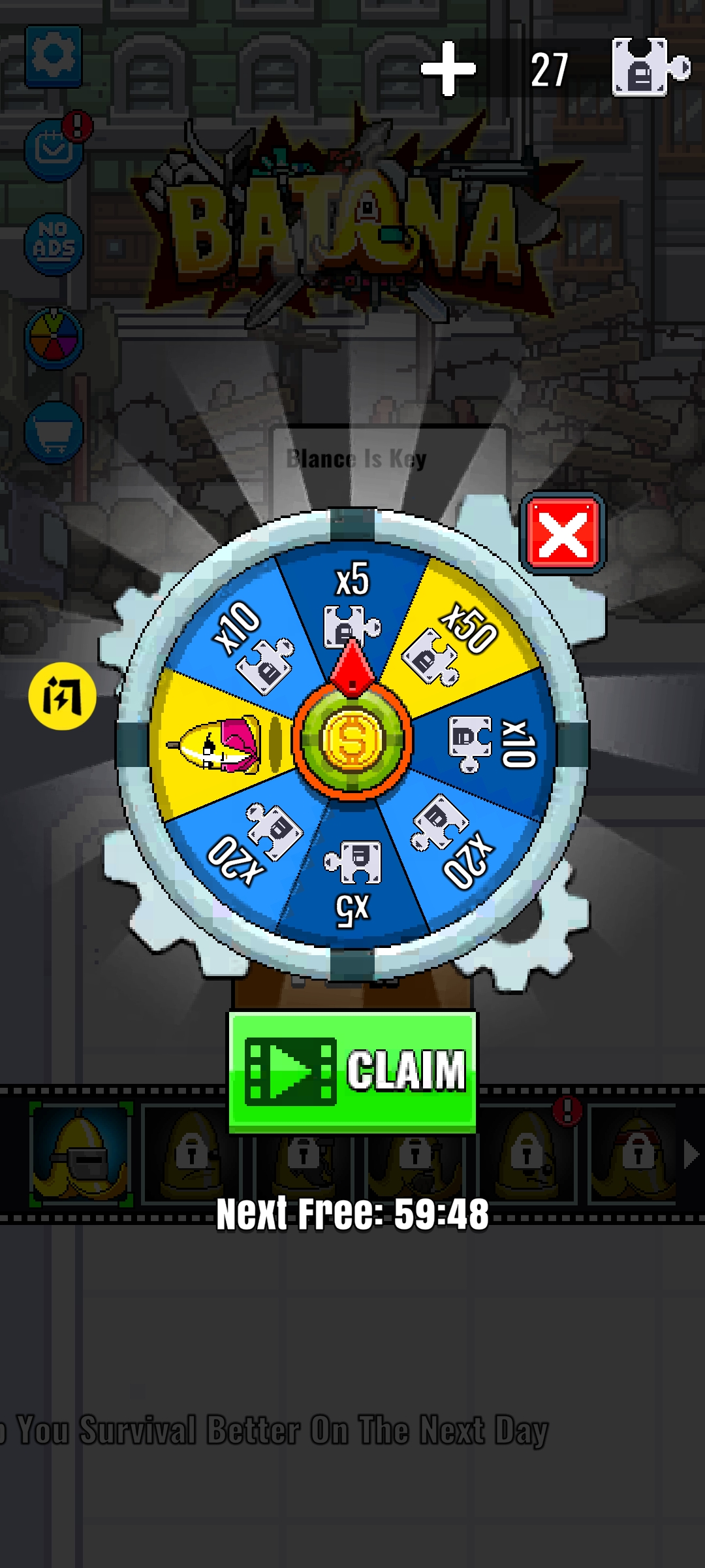 香蕉英雄水果幸存者 香蕉英雄水果幸存者