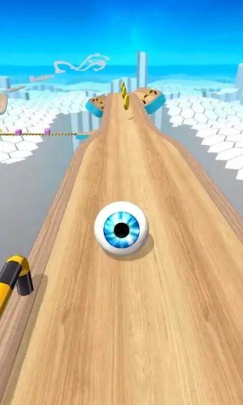 天空滚动的球球 天空滚动的球球