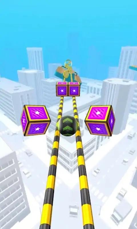 天空滚动的球球 天空滚动的球球