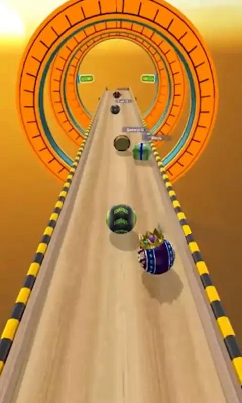 天空滚动的球球 天空滚动的球球