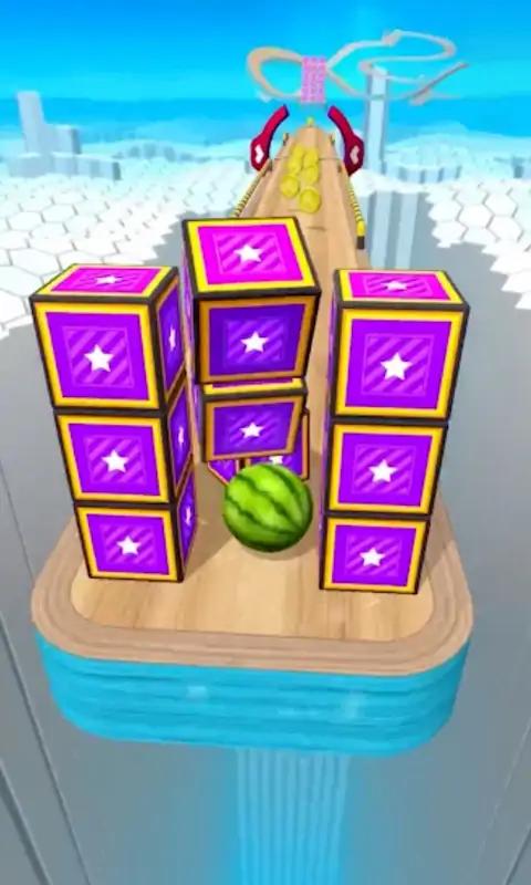 天空滚动的球球 天空滚动的球球