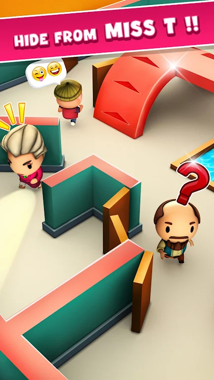 可怕的老师捉迷藏