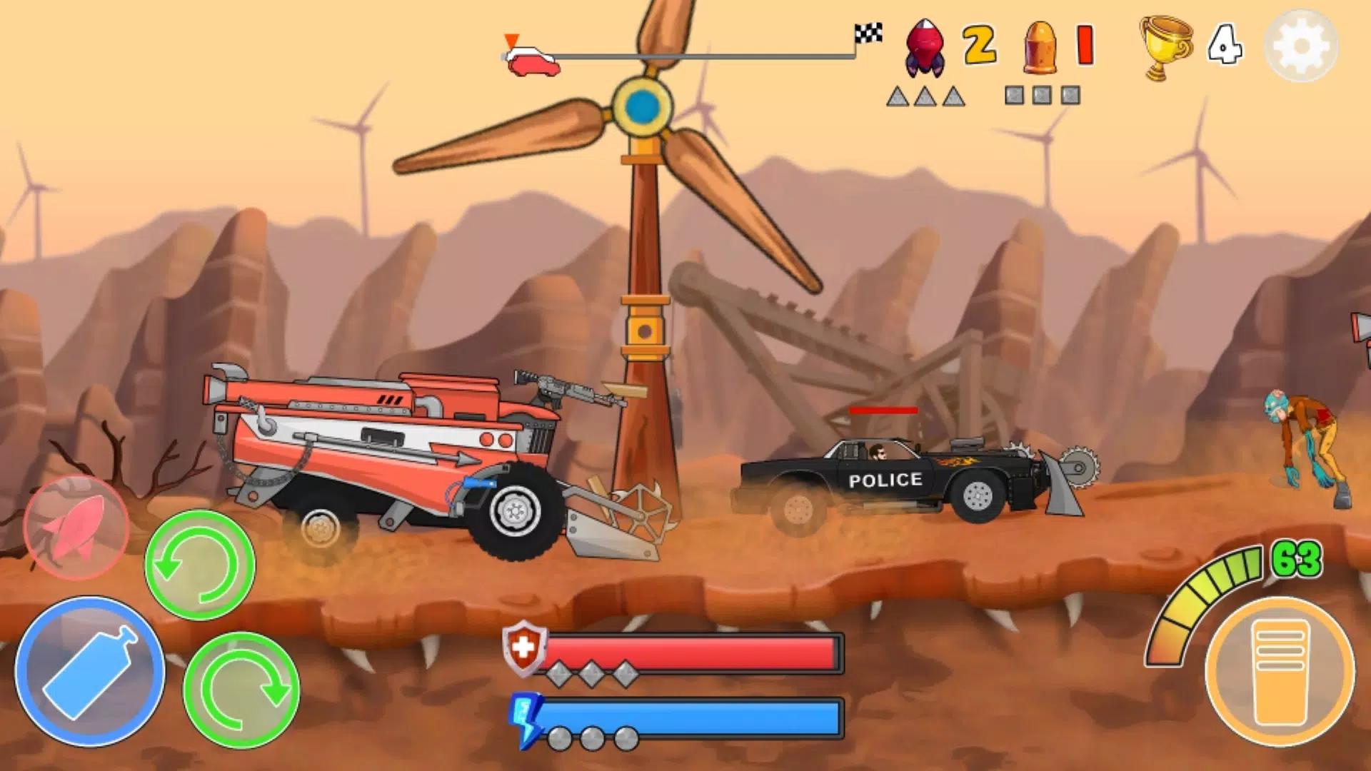 僵尸碰撞赛车 僵尸碰撞赛车