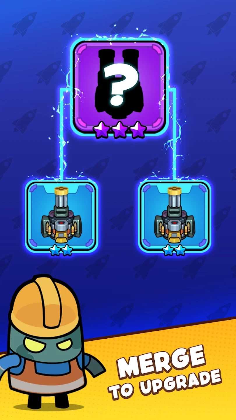 合并大炮:空闲僵尸战争 合并大炮:空闲僵尸战争