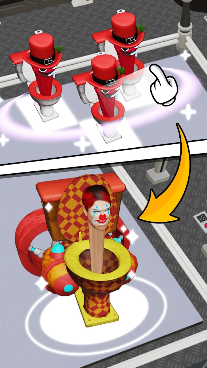 马桶人厕所大战