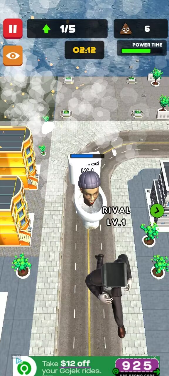 狂暴马桶人怪物粉碎 狂暴马桶人怪物粉碎