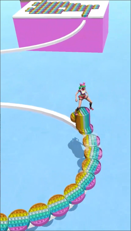 堆积冲刺(抖音小游戏)