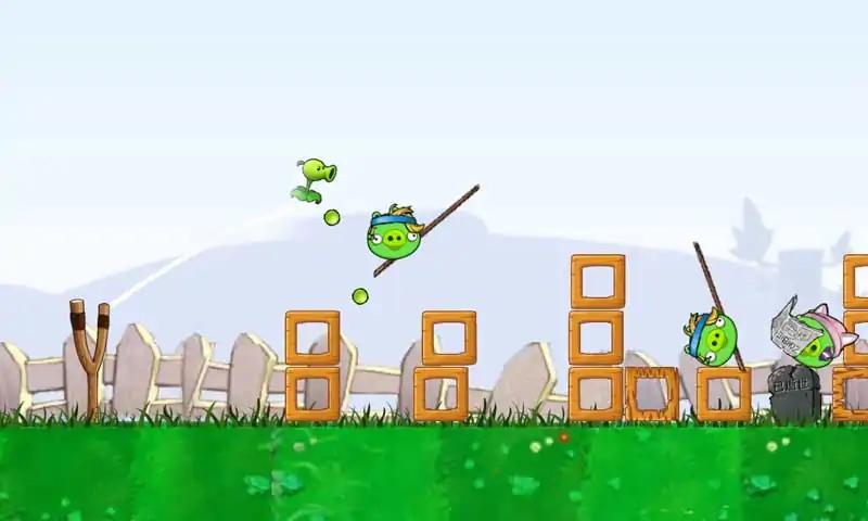 愤怒的植物大战捣蛋猪 愤怒的植物大战捣蛋猪