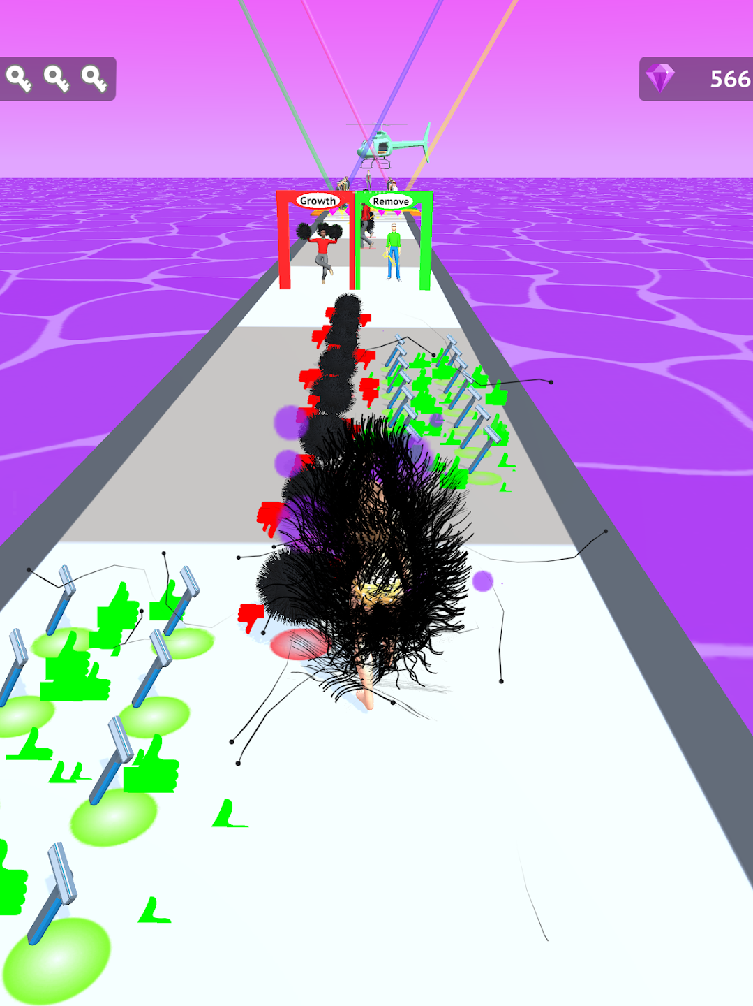 魔性脱毛跑酷 魔性脱毛跑酷