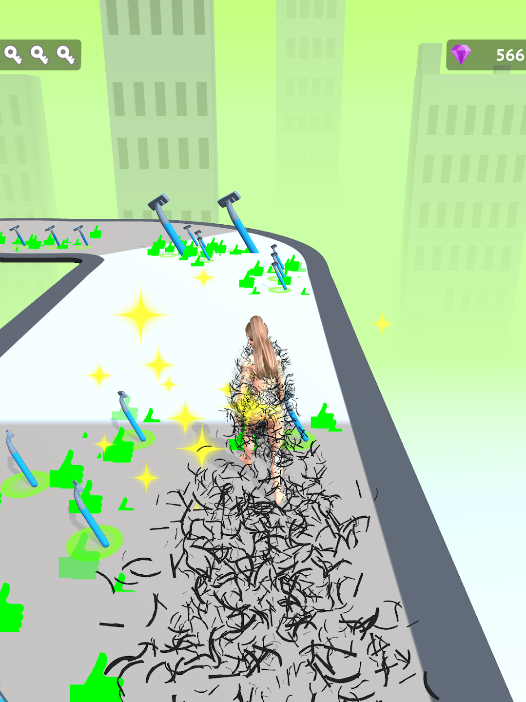 魔性脱毛跑酷 魔性脱毛跑酷