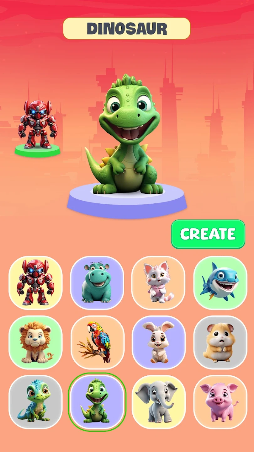 AI融合动物(免广告得奖励)