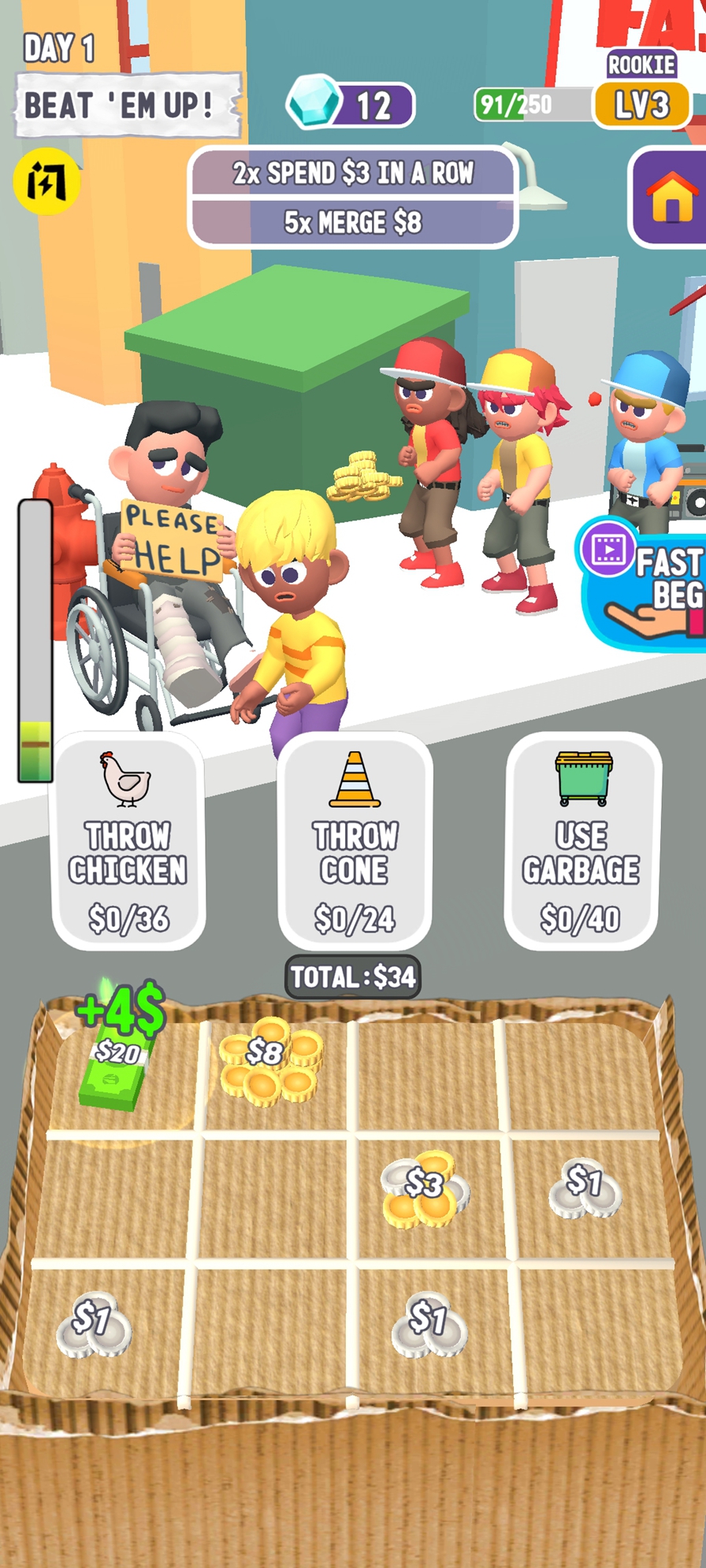 乞讨生活模拟器