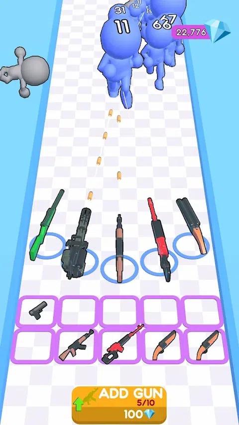 合并枪：空闲防御