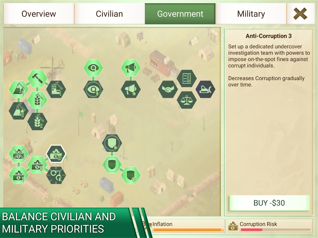 叛乱公司(辅助菜单)