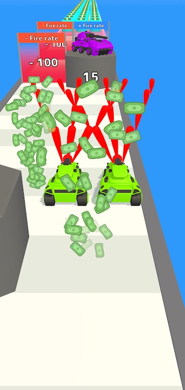 坦克进化跑3D 坦克进化跑3D