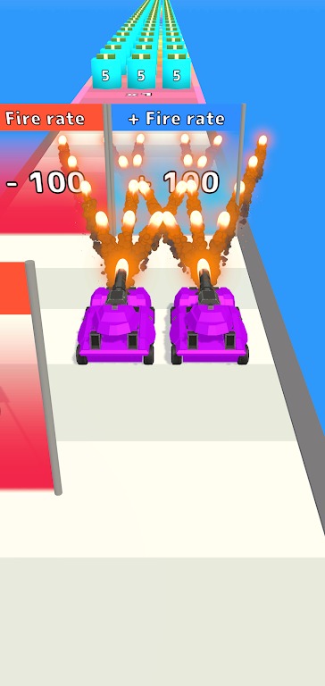 坦克进化跑3D 坦克进化跑3D