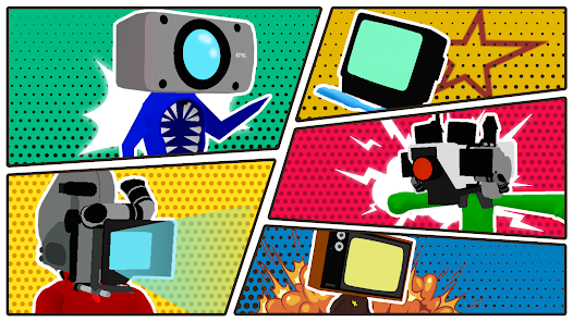 泰坦监控人VS马桶人 泰坦监控人VS马桶人