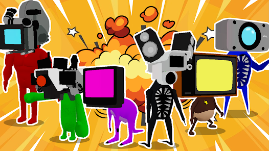 泰坦监控人VS马桶人 泰坦监控人VS马桶人