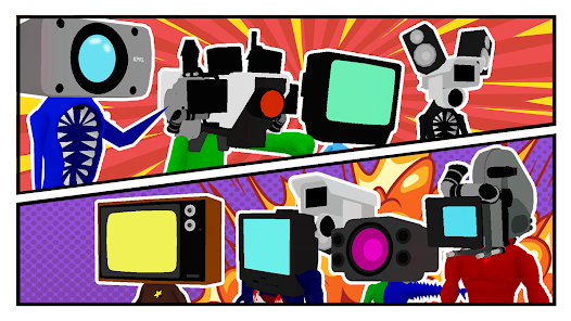 泰坦监控人VS马桶人 泰坦监控人VS马桶人