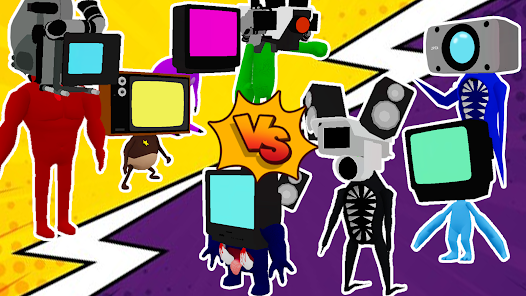 泰坦监控人VS马桶人 泰坦监控人VS马桶人