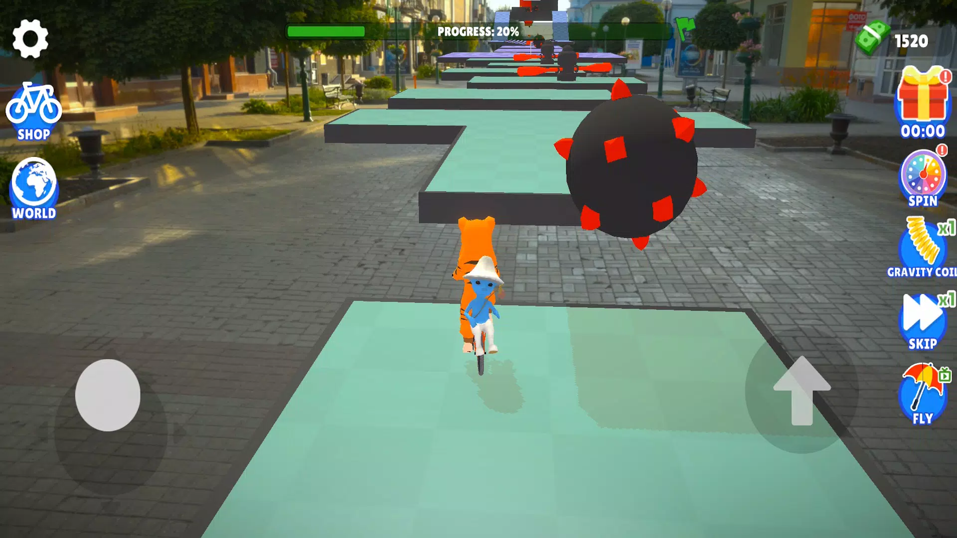 自行车跑酷挑战 自行车跑酷挑战