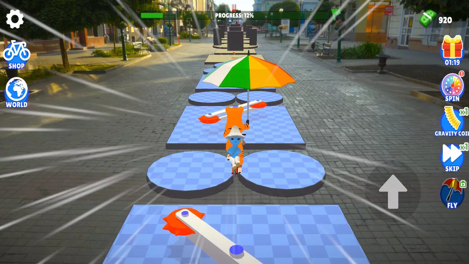 自行车跑酷挑战 自行车跑酷挑战