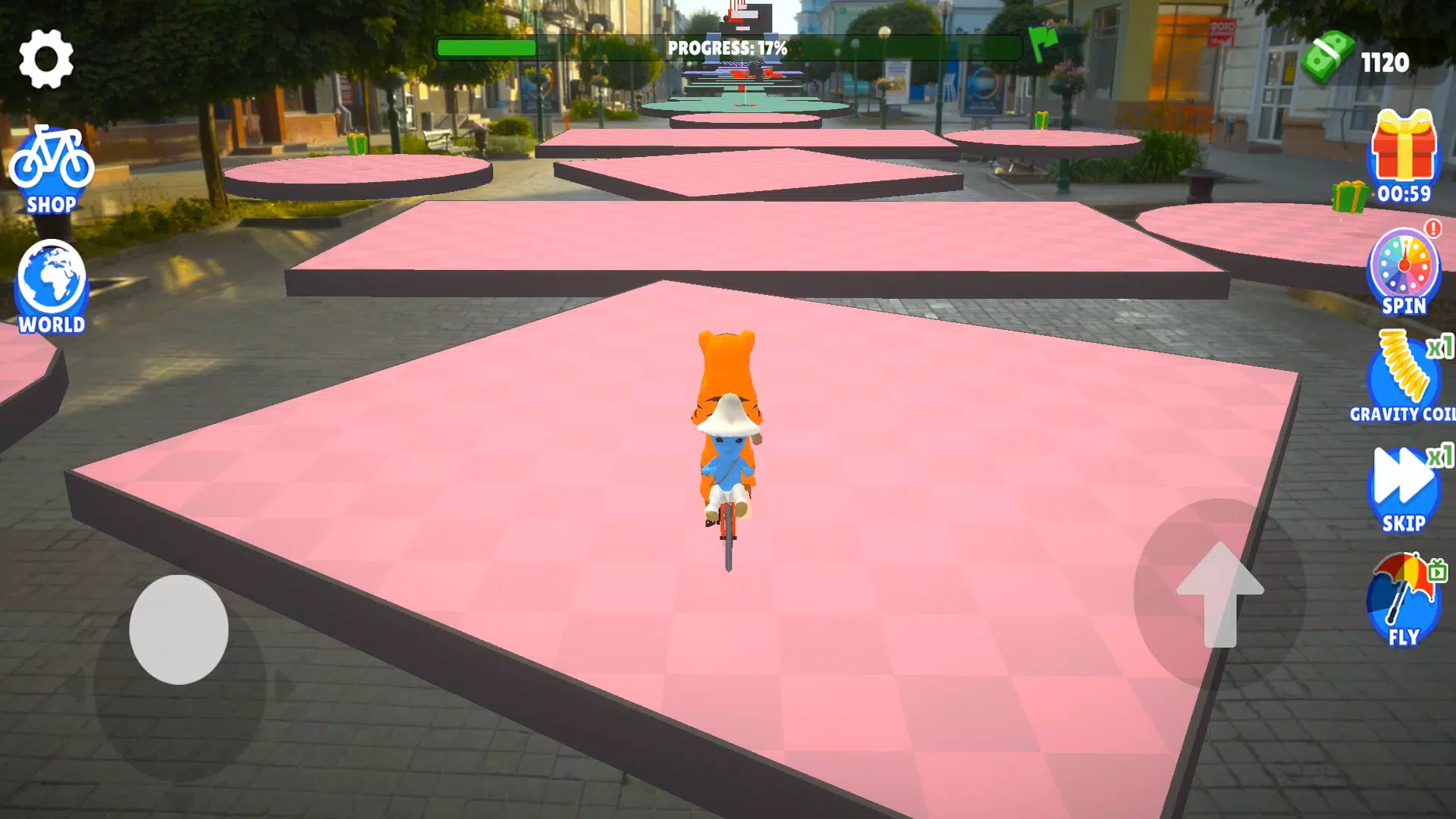 自行车跑酷挑战 自行车跑酷挑战