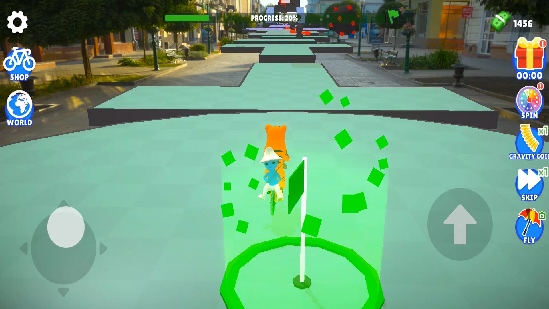 自行车跑酷挑战 自行车跑酷挑战