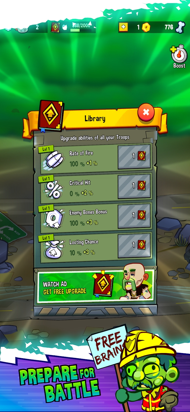 僵尸防御TD(辅助菜单)