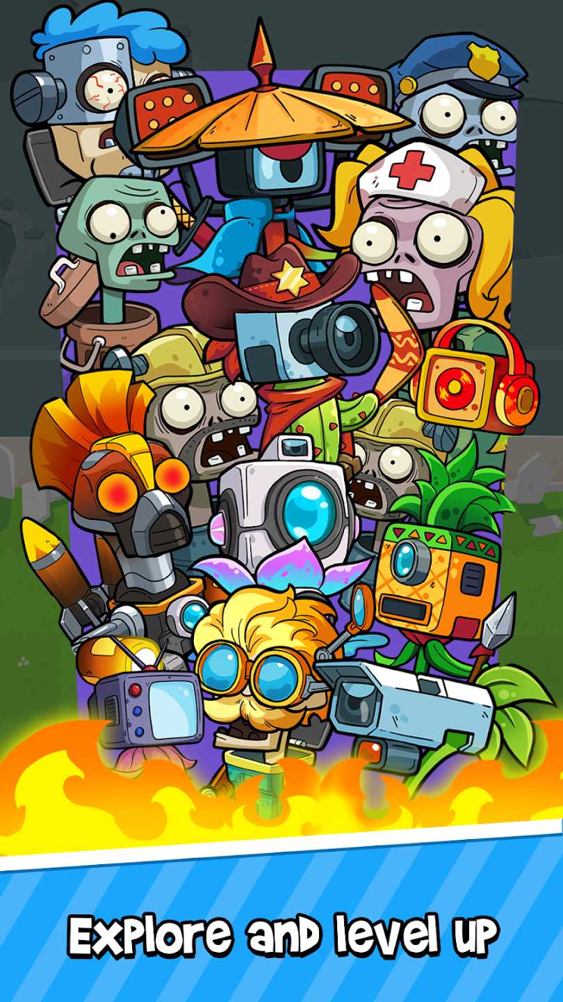 合并战争:马桶人大战僵尸