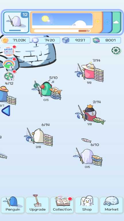 企鹅冰钓 企鹅冰钓