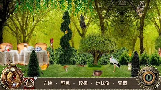 爱丽丝梦游仙境—隐藏的对象