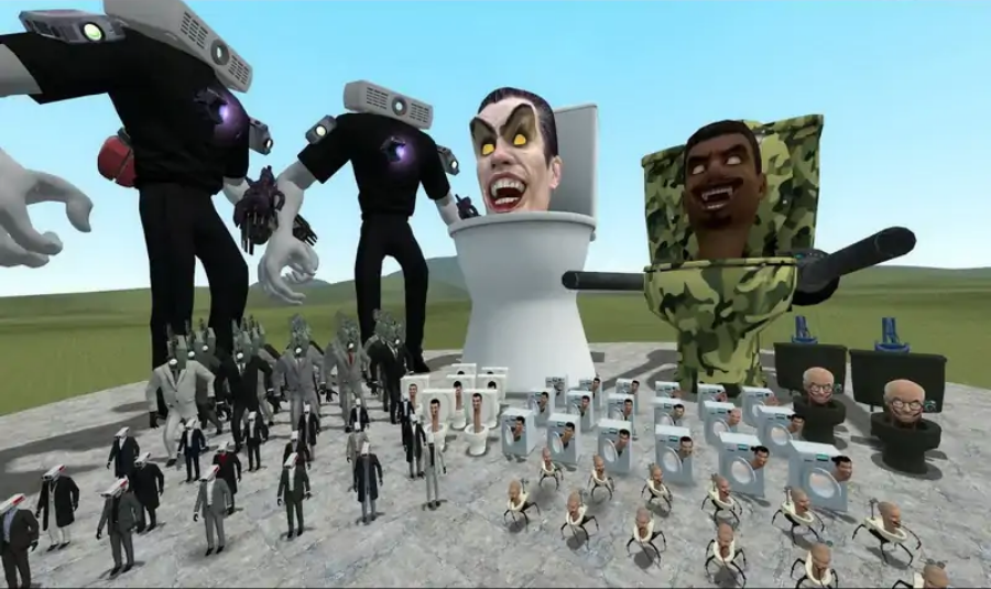 马桶人盖瑞模组汉化版