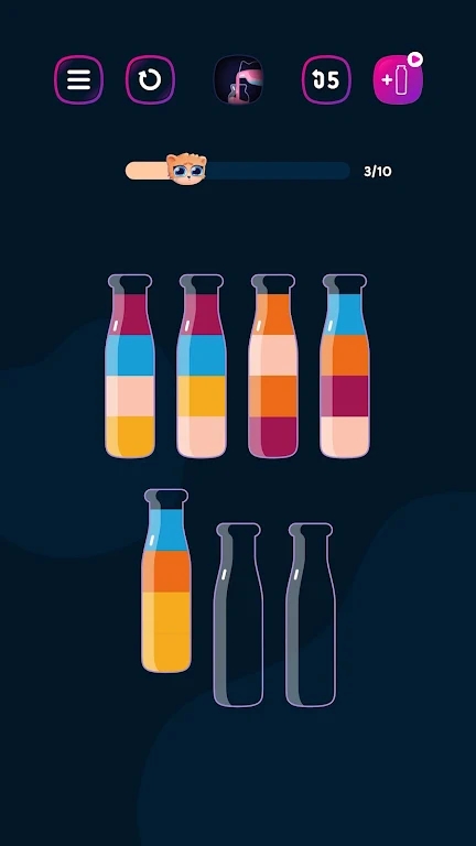 水排序拼图 水排序拼图