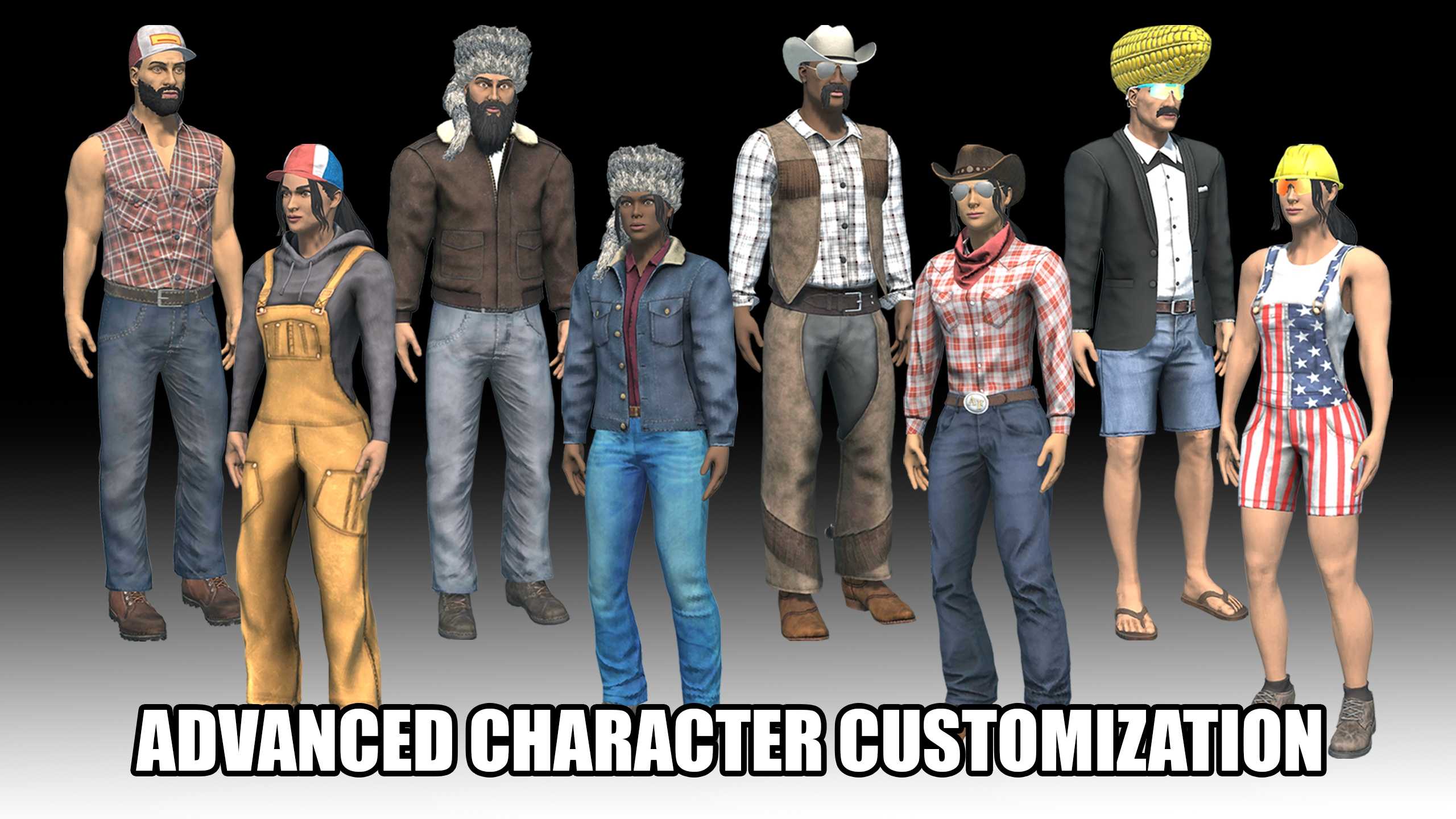 美国农场模拟（辅助菜单）